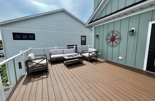 The Pines House | Lux 6BR Home w/Private Saltwater Pool – Walk to Beach, Dining & Boardwalk!