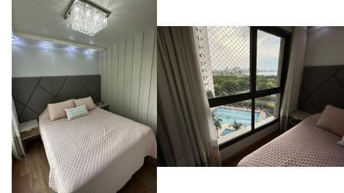 Penha Apartment | Luxo com Ar, Piscina Aquecida e Vista Mar