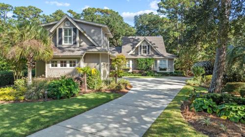 Heritage Woods House | Luxurious 4 - Bedroom Sea Pines Home with Pool, Fire Pit, & Golf Course Views - Sleeps 12