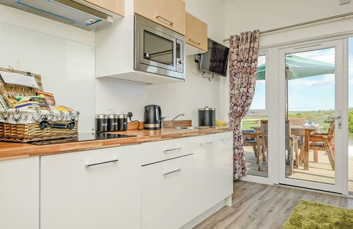 Narberth Cottage | Luxurious and contemporary studio pod with double sofa bed.