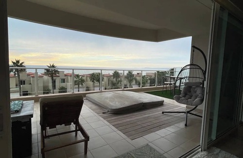 Primo Tapia Condo | Luxurious Oceanfront 2-Bedroom Condo with Panoramic Ocean Views!