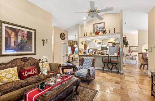 Brooksville House | Luxurious Roman Style Pool Home in Brooksville Near Weeki Wachee and Beaches