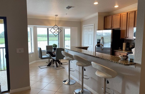 Bradenton Condo | Luxurious Veranda Unit With Golf, Tennis, Pickleball and Lake & Golf Course View
