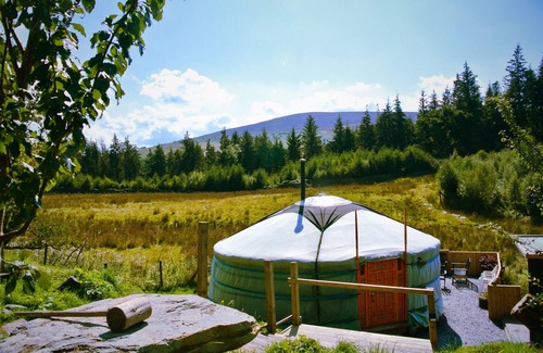 Corwen Villa | Luxurious yurts on off-grid eco retreat centre in stunning mountain location