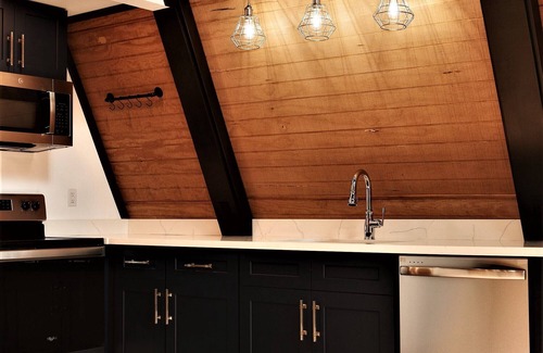 Larkspur Cabin | Luxury A-Frame Cabin on 80 acres of private land with diverse terrain. Pets O.K!