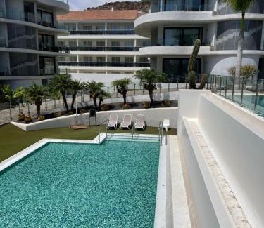 Palm-Mar Apartment | Luxury Avilla Las Olas - swimming pool 85m long - garage