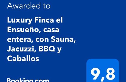 Tenjo Villa | Luxury Finca el Ensueño, casa entera, con Sauna, Jacuzzi, BBQ y Caballos