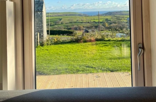 Widegates Cabin | Luxury glamping with sea and sunset views - Cornwall