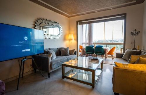 Anfa Apartment | Luxury golden view apartment in les terrasses danfa ain diab