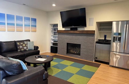 Riverside House | Luxury Home on Lake Michigan! Private Beach, Pool and Hot Tub