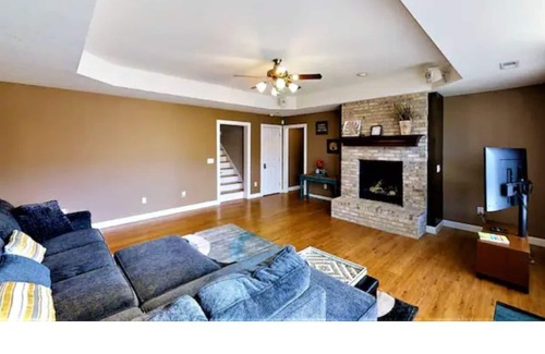 Monterey House | Luxury Home with 3 Bed, 3.5 bath, fireplace on 4 ac