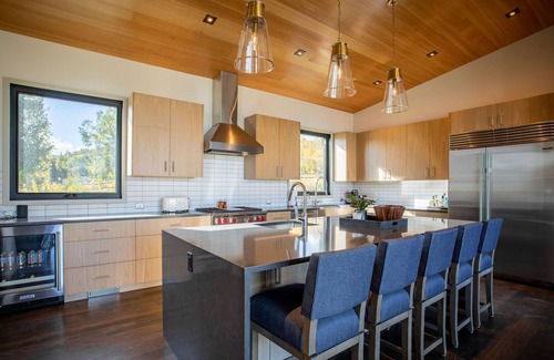 Jackson Hole House | Luxury Mountain Modern Home in Jackson Hole Wyoming. Grand Teton National Park.