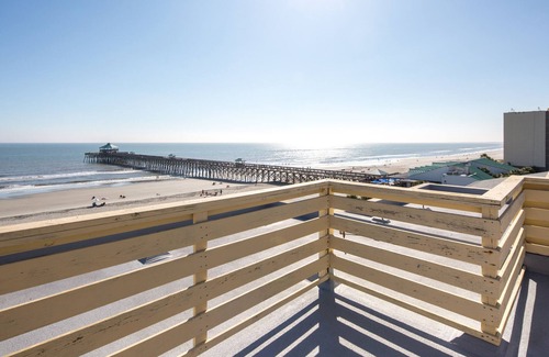 Folly Beach House | Luxury Oceanfront Condo, Pet-friendly, short walk to shopping, dining