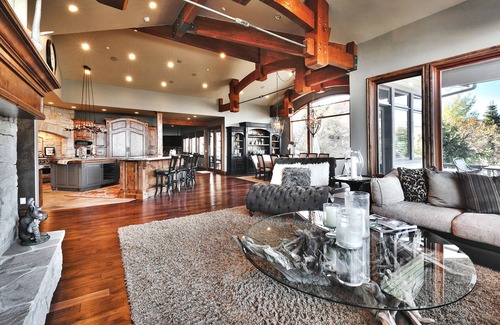 Deer Valley Ski Chalet | LUXURY SKI CHATEAU, PROFESSIONAL DECOR, FABULOUS VIEWS, SLEEPS 17 IN COMFY BEDS!