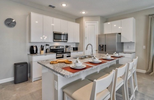 West Kissimmee House | Luxury spacious villa, private pool, themed beds
