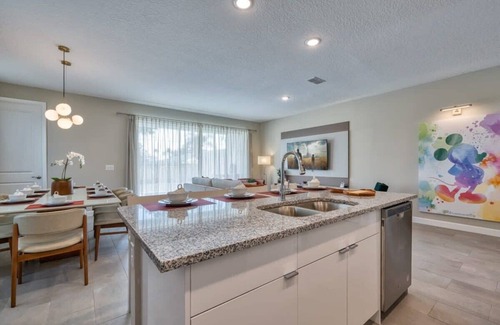 West Kissimmee House | Luxury spacious villa, private pool, themed beds