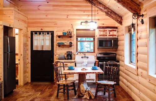 Millersburg Cabin | Luxury Treehouse Getaway with Treetop Views