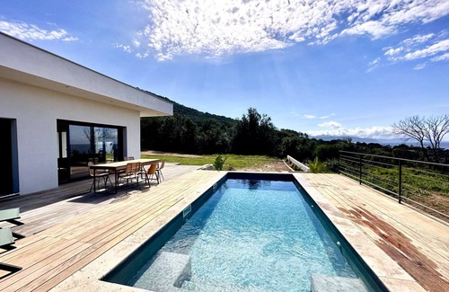 Coggia Villa | Luxury villa with magnificent sea view and private pool, Sagone