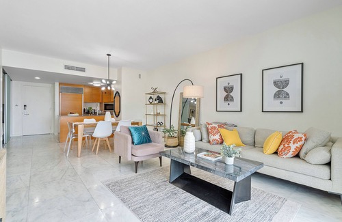 Downtown Miami Condo | Luxury Waterfront 2 Bdrs condo at Icon Brickell - W Hotel
