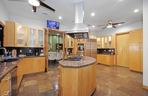 Clear Lake Shores House | Luxury Waterfront Estate w/Heated Pools, Private Pier & Steps to the Boardwalk!