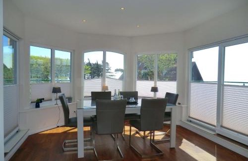 Wyk auf Foehr Apartment | Luxus-Penthouse am Strand, mit Traum-Meerblick, Dachterrasse und Sauna