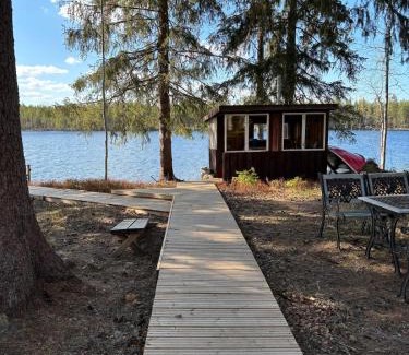 Sonkajarvi Ski Chalet | Mökki järvenrannalla