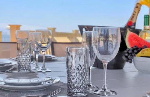 Santiago del Teide Villa | Magnifica Villa Happy Holidays con piscina en los Gigantes