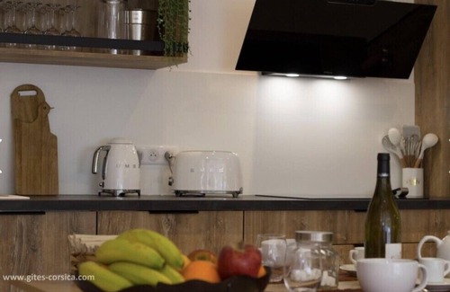 Solenzara Apartment | Magnificent 3-bedroom rental with sea view Private swimming pool