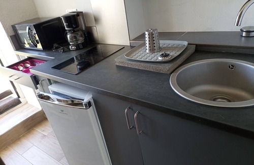 Moriani-Plage Apartment | Magnificent Studio located 250 meters from the sea, garden level, air-conditioned.