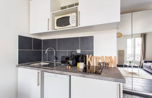 Quartier du Pont-de-Flandre Apartment | Magnificent studio - 2P - Pantin/Édouard Vaillant