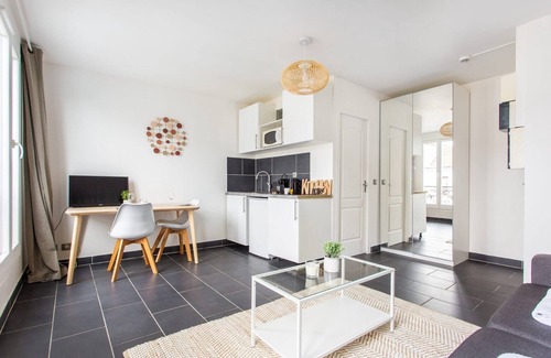 Quartier du Pont-de-Flandre Apartment | Magnificent studio - 2P - Pantin/Édouard Vaillant