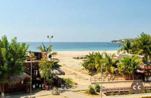 Brisas de Zicatela Apartment | Magnifico Loft para 2 con Vista al Mar de Zicatela