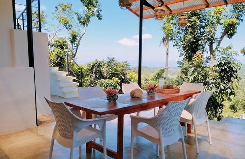 Tubod Cabin | Mahogany Cabin at Las Terrazas de Barili. 1 Queen Bed plus 1 extra single bed.