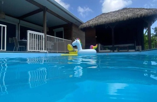 Capesterre-Belle-Eau Villa | Mahogany - Large family villa - 4 bedrooms, pool and garden