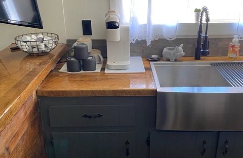 Hillsgrove Cabin | Main cabin w hot tub within a new campground! Hiking biking and fishing!