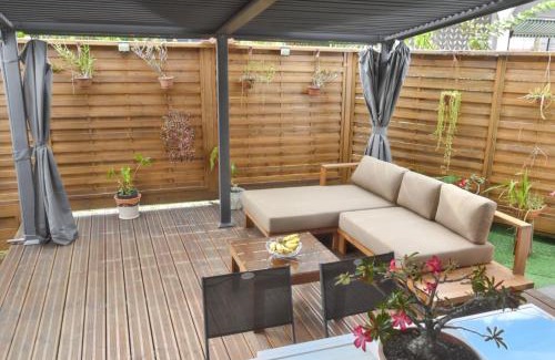 Petit-Bourg House | Maison charmante à Petit-Bourg avec jardin et spa