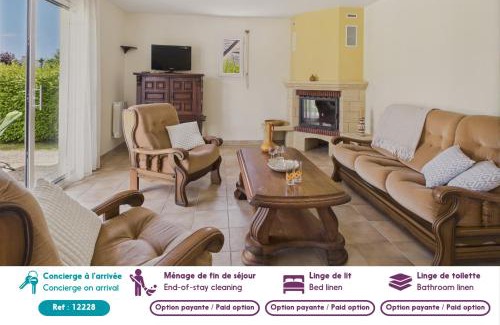 La Foret-Fouesnant House | Maison de plain-pied pour 4 - jardin et terrasse