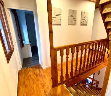 Saint-Maur Creteil House | Maison Familiale 3 Chambres, 3 Salle de Bain, Proche RER A - Paris - Disney