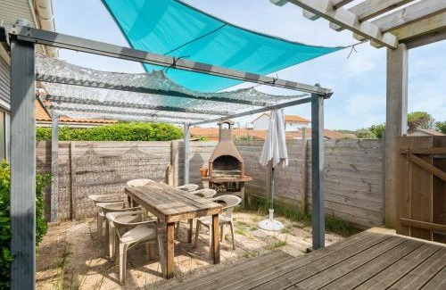 Mimizan House | Maison Rénovée 6p, à 150m Plage, Terrasse, BBQ, Parking, Ménage Inclus - FR-1-50-121