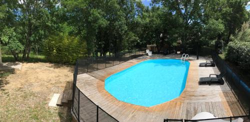Sampzon House | Maison & studio 14 pers avec piscine privée sécurisée