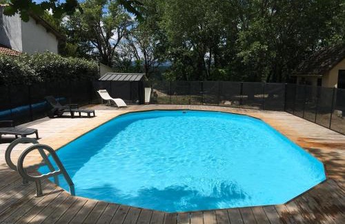 Sampzon House | Maison & studio 14 pers avec piscine privée sécurisée