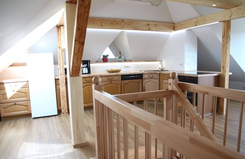 Dresden Apartment | Maisonette Wohnung mit Dachterasse