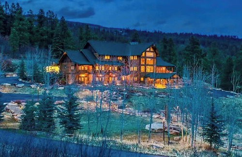 Purgatory House | Majestic Manor with Private Pool, Theater Room, Large outdoor wedding altar