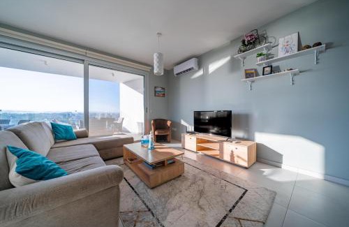 Larnaca Apartment | Majestic Sunset Salt Lake Views 300m From Beach