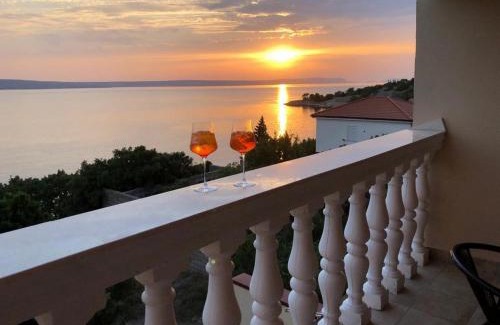 Baric Draga Apartment | Mamma Mii, Baric Draga Stunning view, 30m to the sea