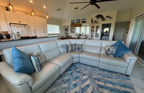 North Captiva House | Manatee Haven: Screened-in Pool, Spa and Elevator! 2 Golf Carts