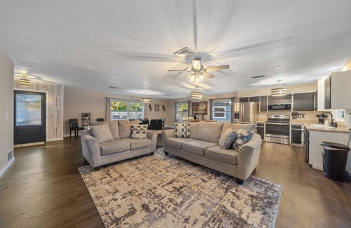 Sarasota Springs House | Mango Bay | Private Pool + Dog Play Area