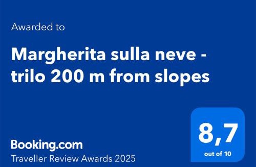 Passo del Tonale Apartment | Margherita sulla neve - trilo 200 m from slopes