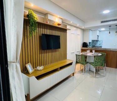 Cabo Branco Apartment | Marinas Praia Flat 005