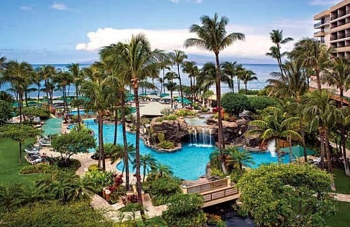 Lahaina Apartment | Marriott's Maui Ocean Club - OCEAN FRONT 1 bdrm/living rm/2 bath